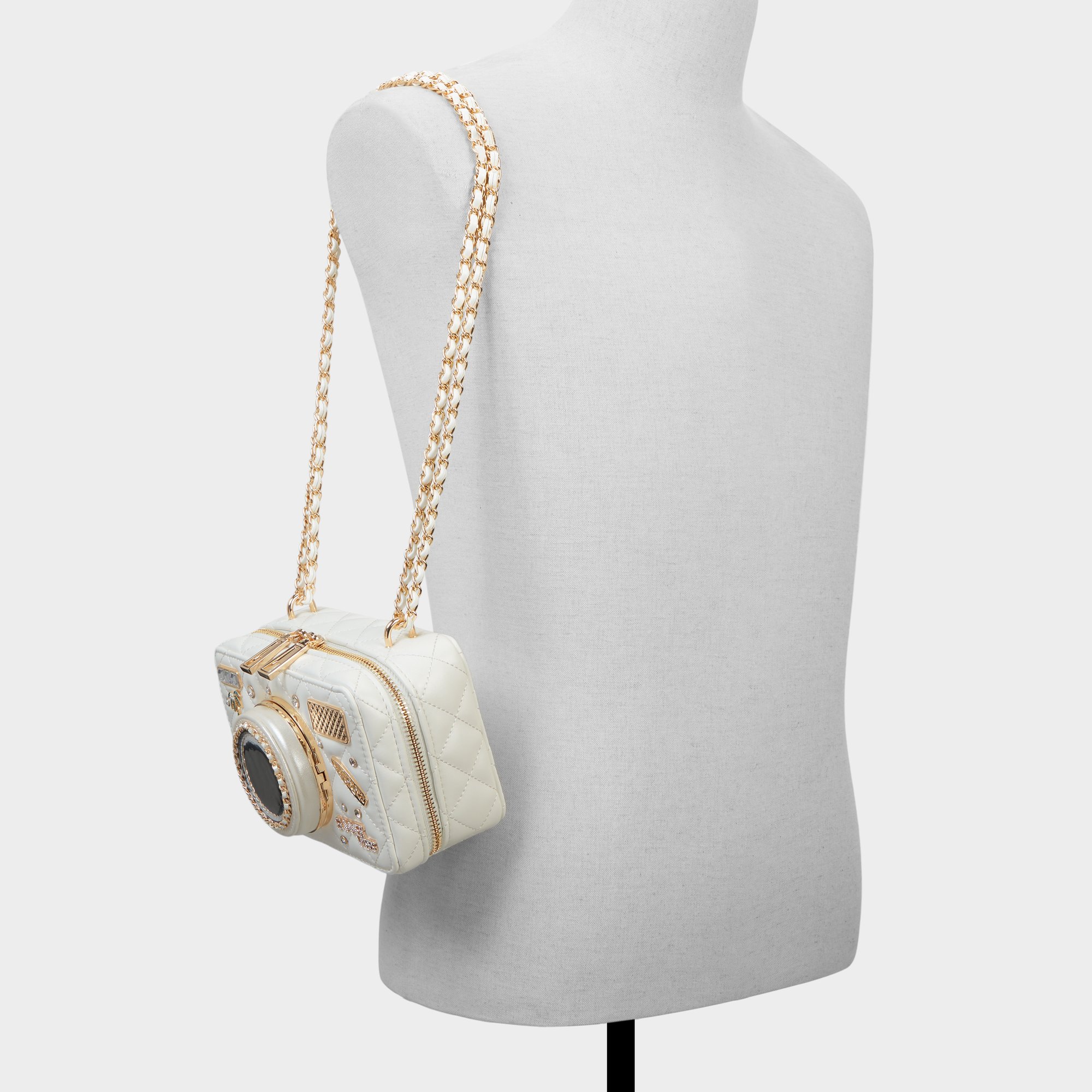 【ALDO】CAAMY ショルダーバッグ ビジュー ホワイト ALDO】CAAMY ショルダーバッグ ビジュー ホワイト (ALDO