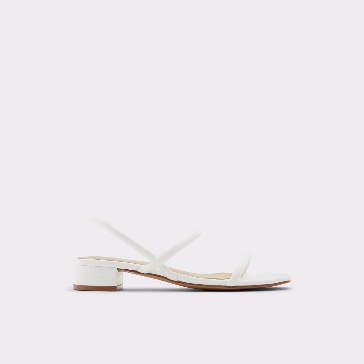 aldo white sandals