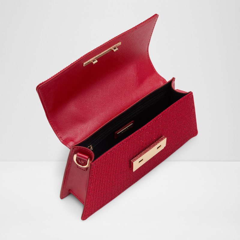 candycane cartera de mujer-rojo_red