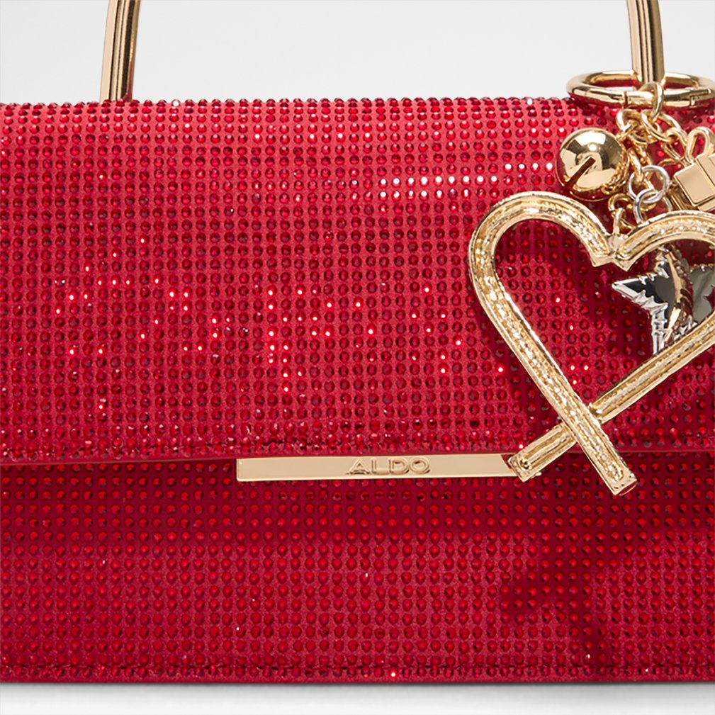 candycane cartera de mujer-rojo_red
