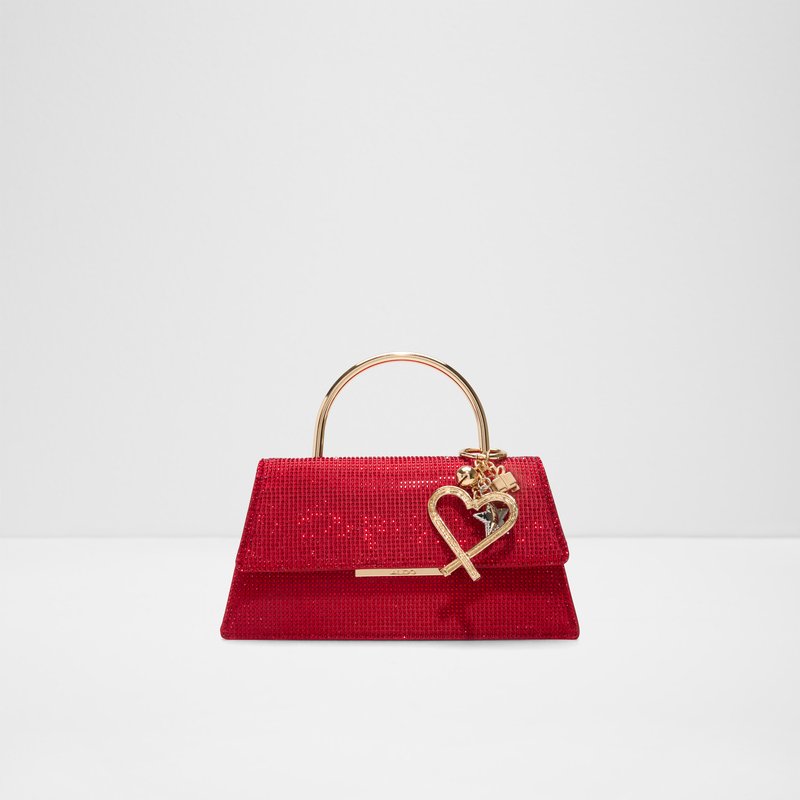 candycane cartera de mujer-rojo_red