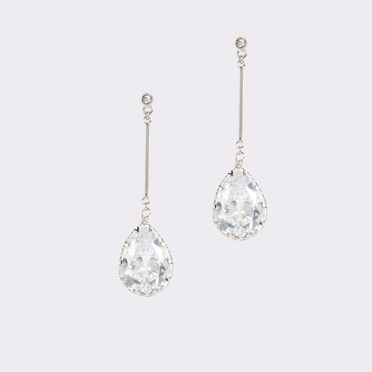 Cares Silver-Clear Multi Women's Earrings | ALDO Canada