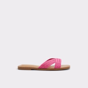알도 ALDO Caria Bright Pink Womens Flat Sandals