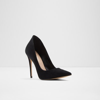 Cassedy Black Leather Nubuck Women's Pumps | ALDO US