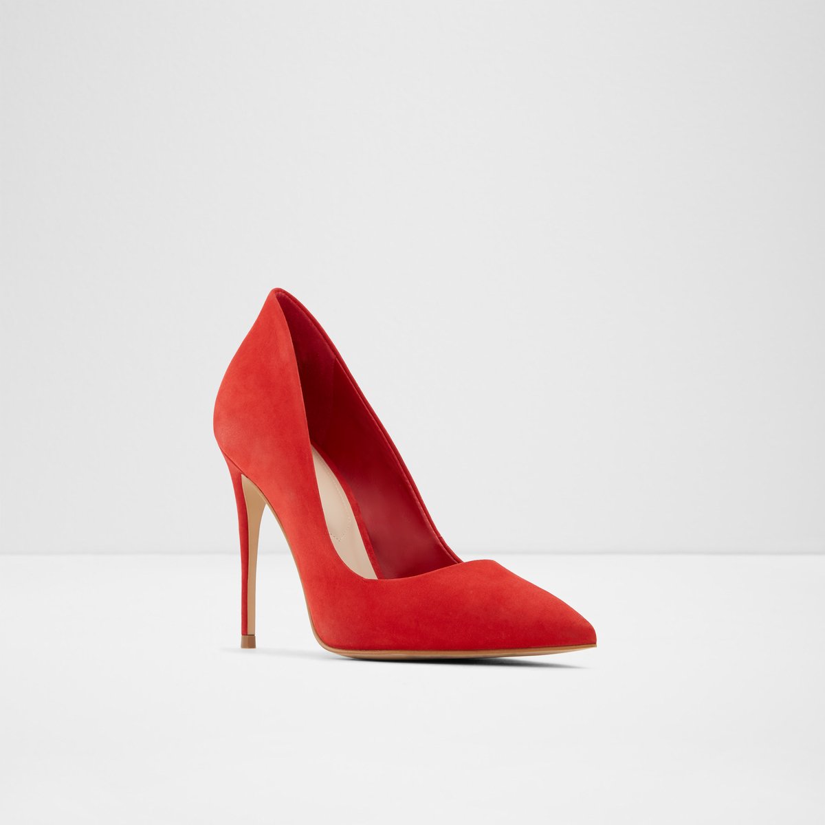 aldo heels red