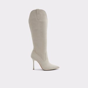 알도 ALDO Cavvietta White Womens Dress heeled boots
