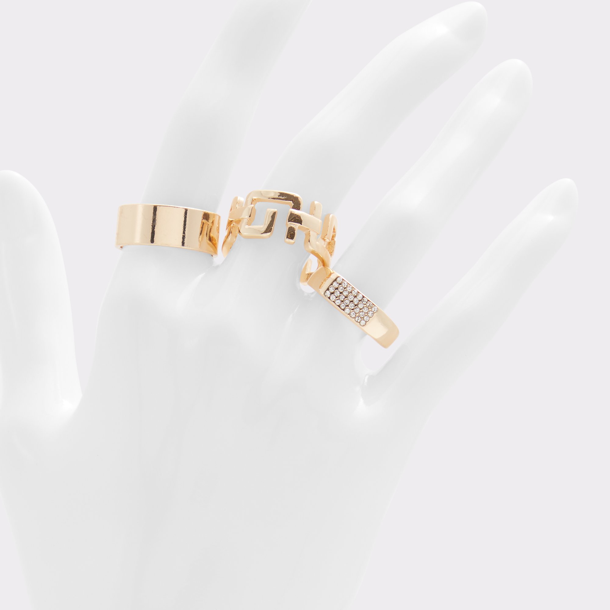 Chatrier Gold/Clear Multi Women's Rings | ALDO Canada