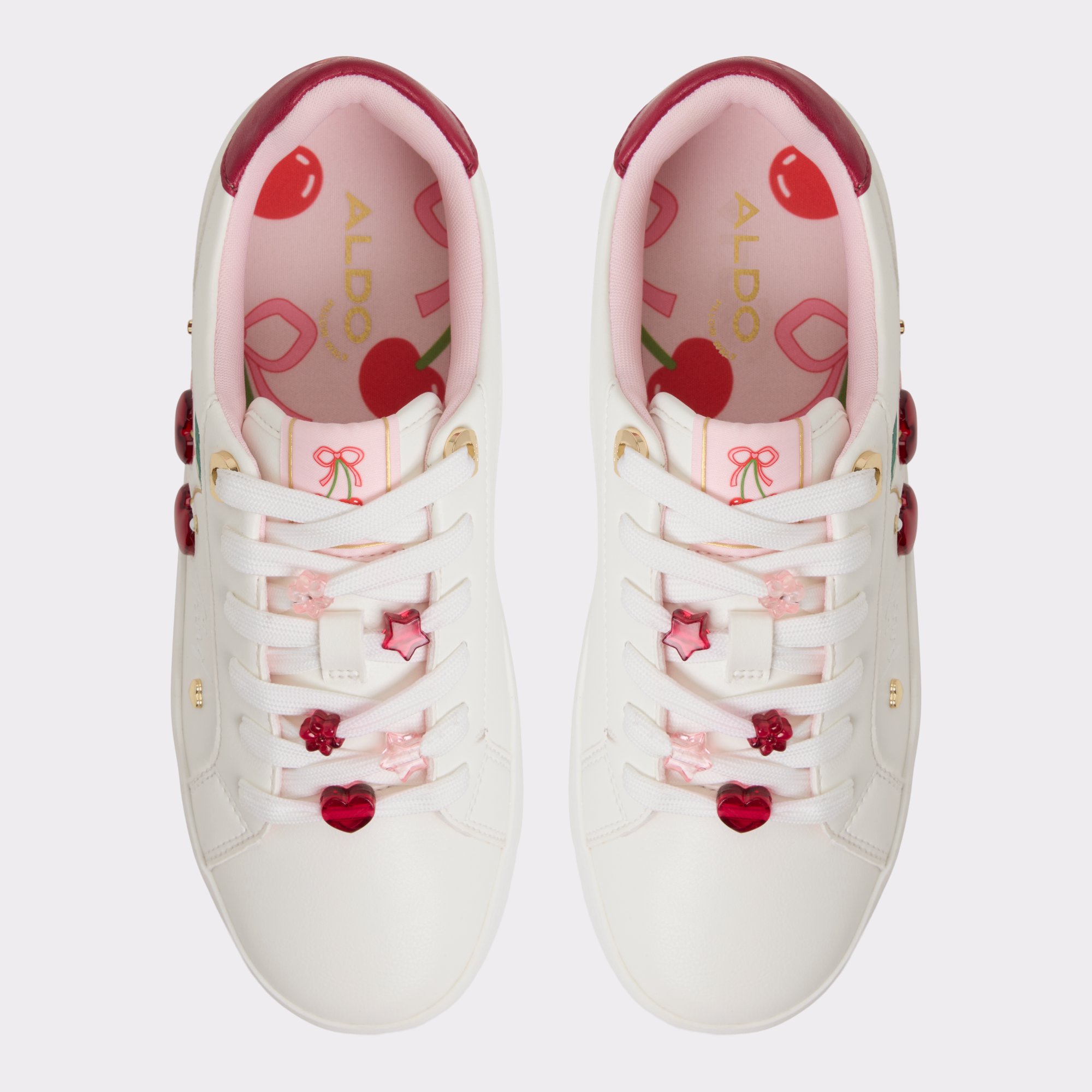Cherrylove Blanc Femmes Sneakers bas | ALDO Canada
