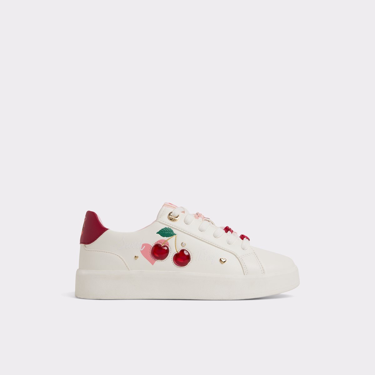 Cherrylove Blanc Femmes Sneakers bas | ALDO Canada