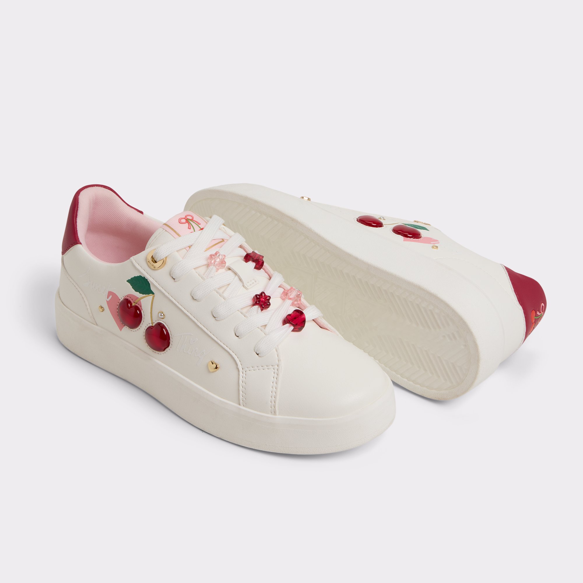 Cherrylove Blanc Femmes Sneakers bas | ALDO Canada