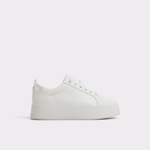 [ALDO] ウェッジスニーカー 厚底 シンプル Chiccomfort Open White Women's Platform and wedge sneakers