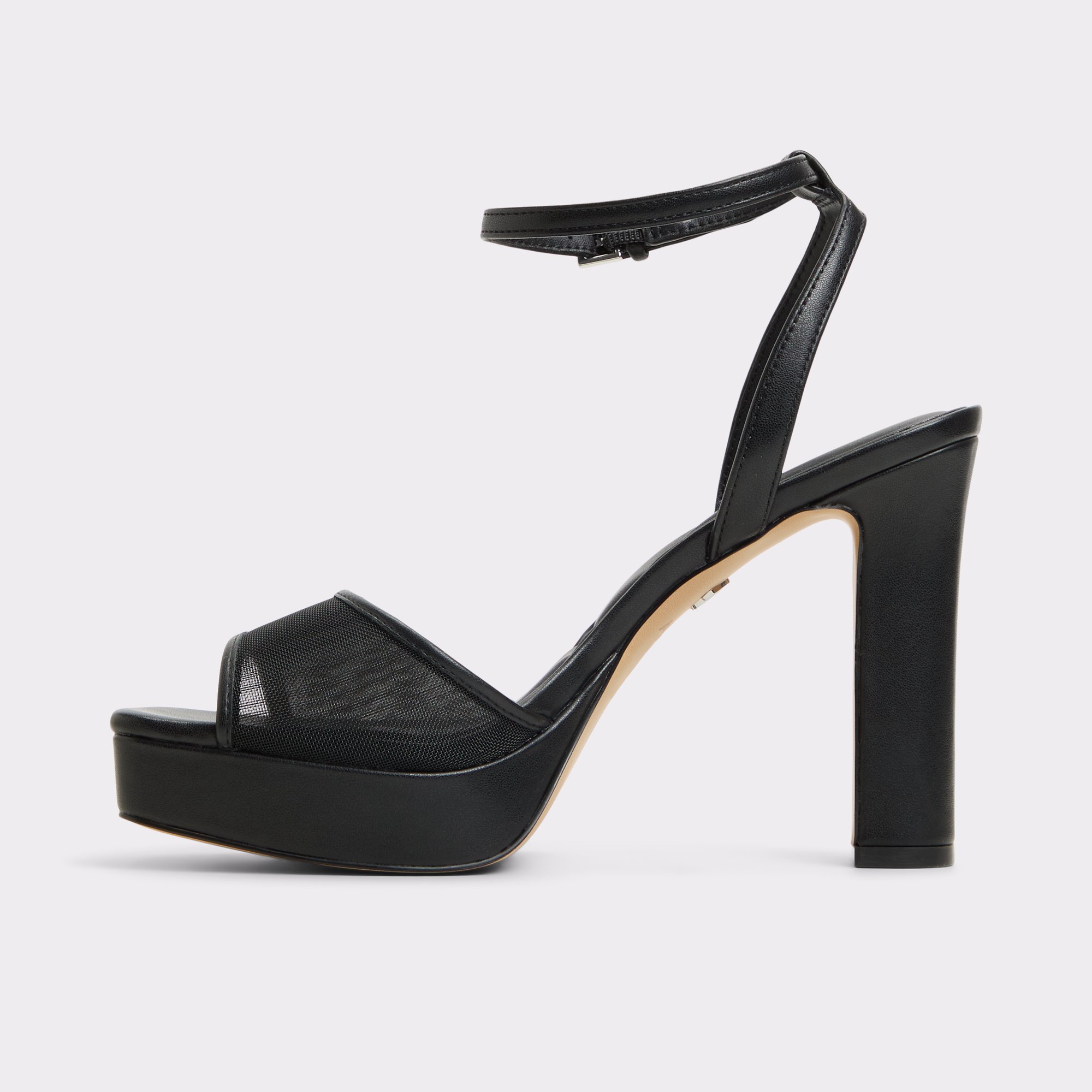 履き心地◎美しさ◎★ALDO★シックグリマー ヒールサンダル Chicglimmer Black Women's Platforms & Wedges | ALDO US