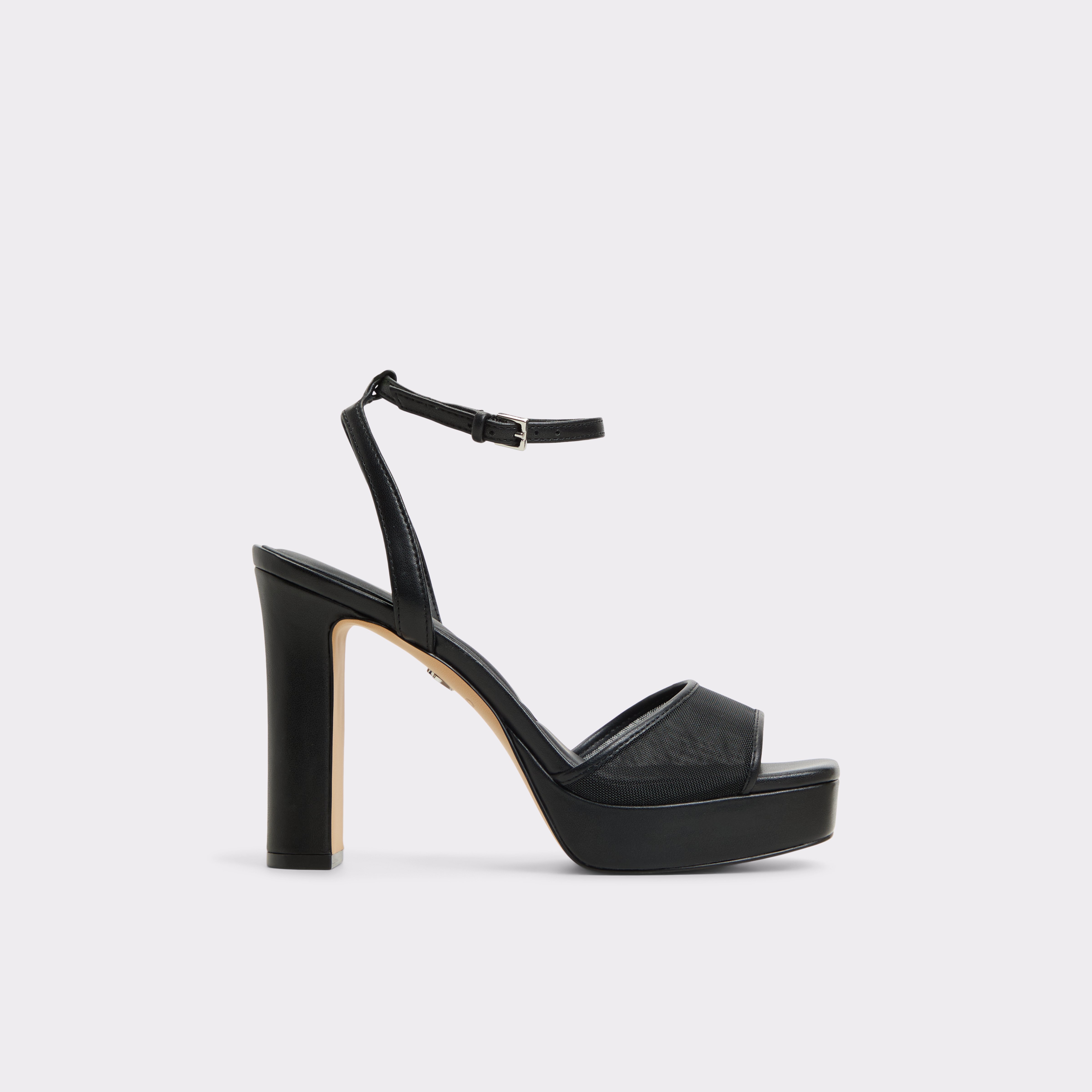 【ALDO】Chicglimmer メッシュ ストラップ ハイヒールサンダル chicglimmer_black_001-002-