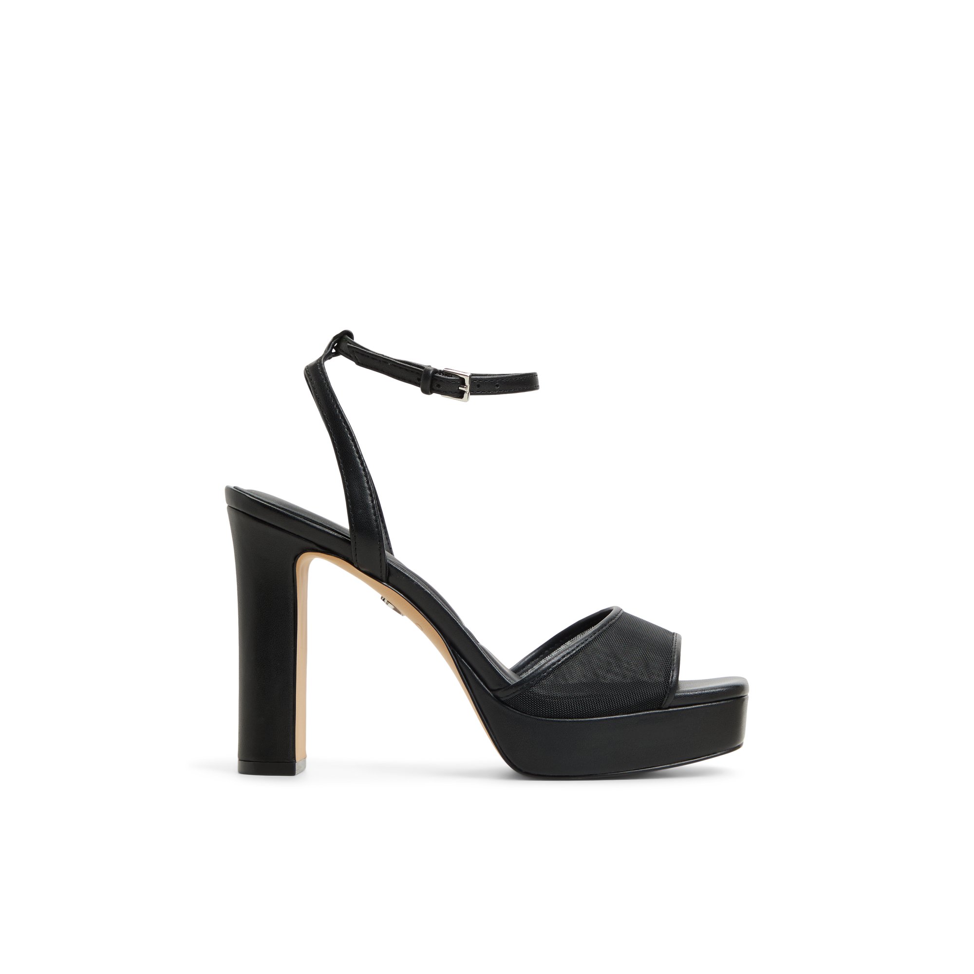 ALDO Chicglimmer - Women's Platform Sandal Sandals - Black, Size 10