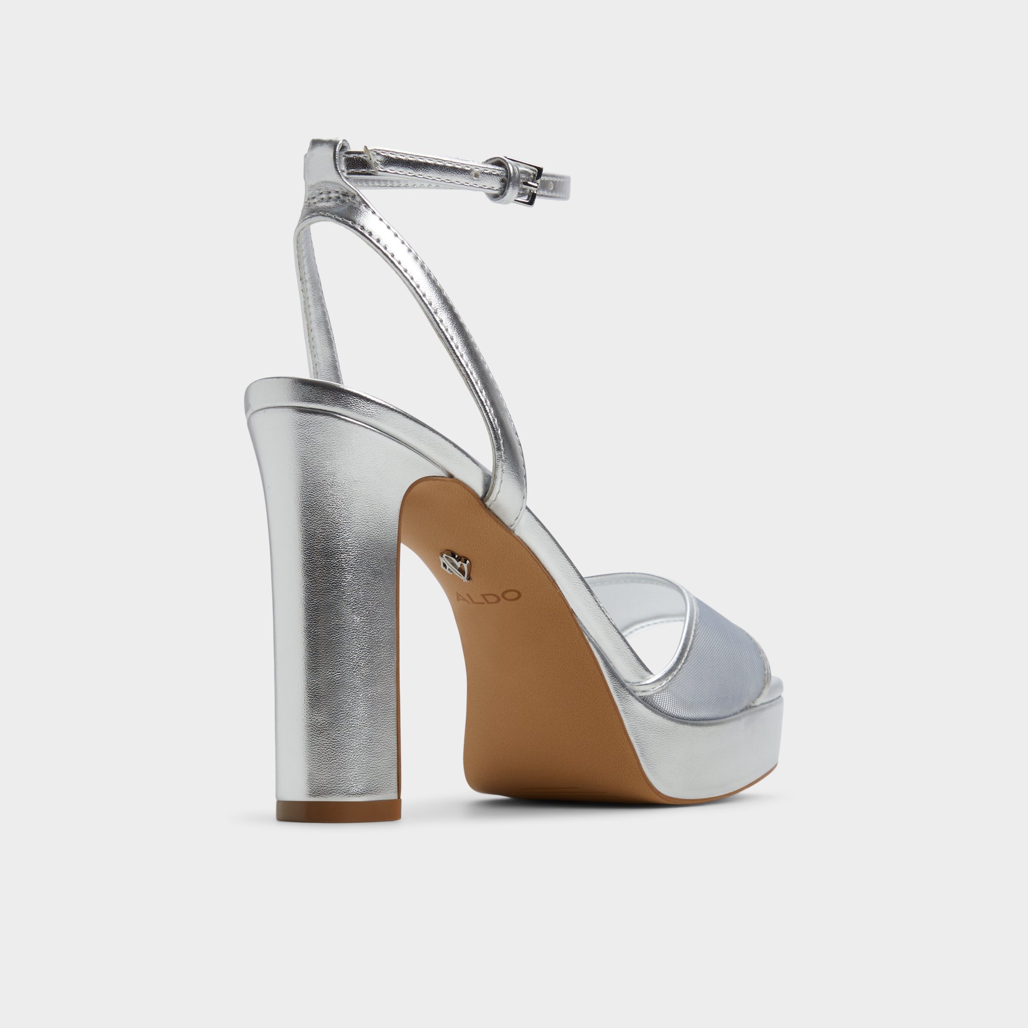 Chicglimmer Silver Women's Platform sandals | ALDO US