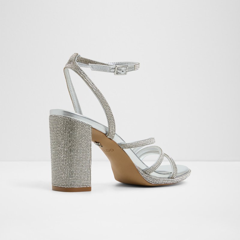 chicglow sandalia de mujer-plateado_10silver