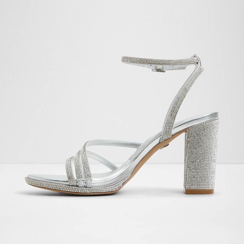 chicglow sandalia de mujer-plateado_10silver