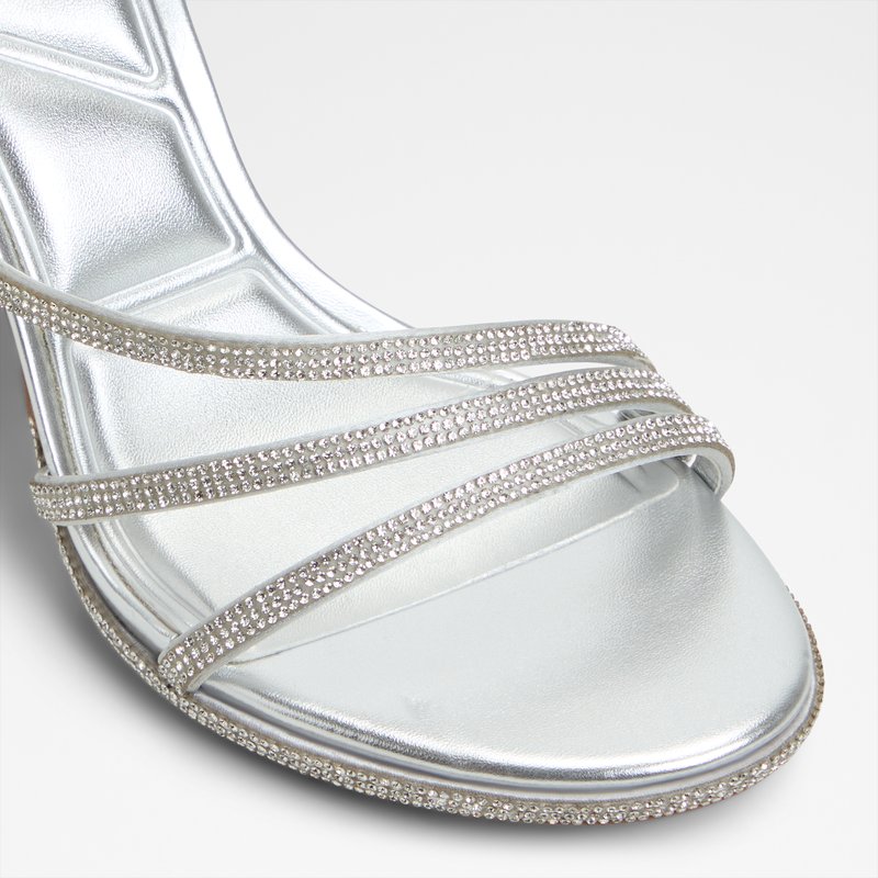 chicglow sandalia de mujer-plateado_10silver