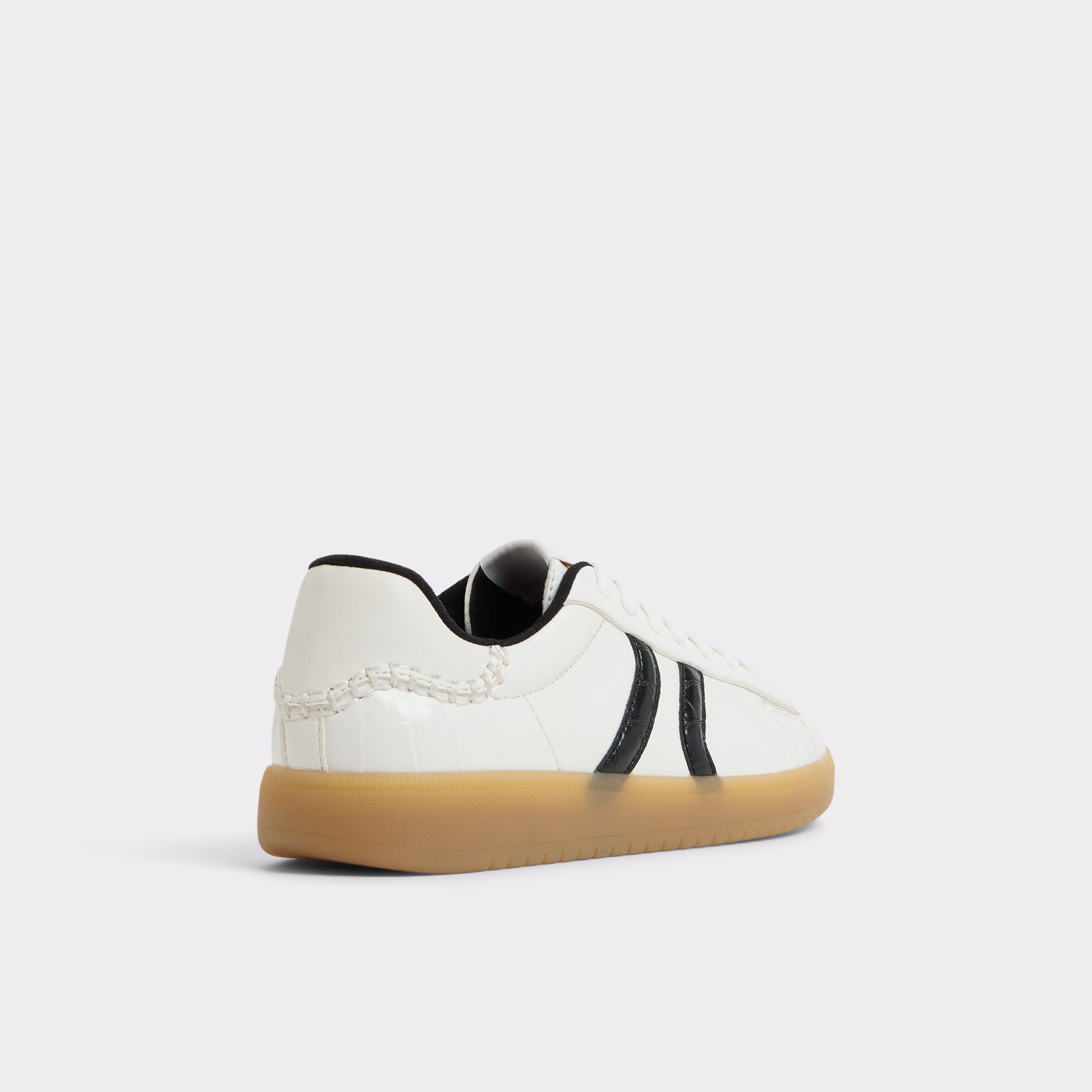 Chicsneaker2 Blanc/Noir Femmes Sneakers bas | ALDO Canada