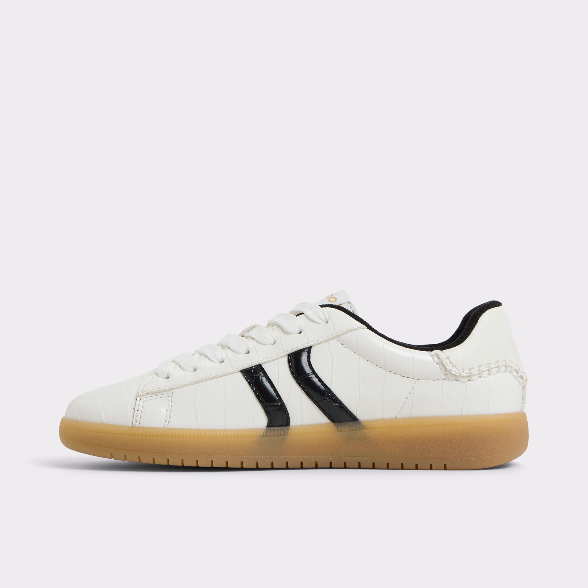 Chicsneaker2 Blanc/Noir Femmes Sneakers bas | ALDO Canada