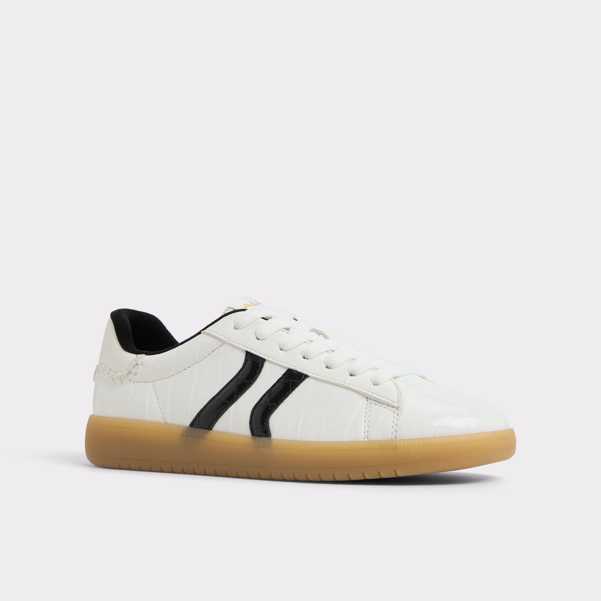 Chicsneaker2 Blanc/Noir Femmes Sneakers bas | ALDO Canada