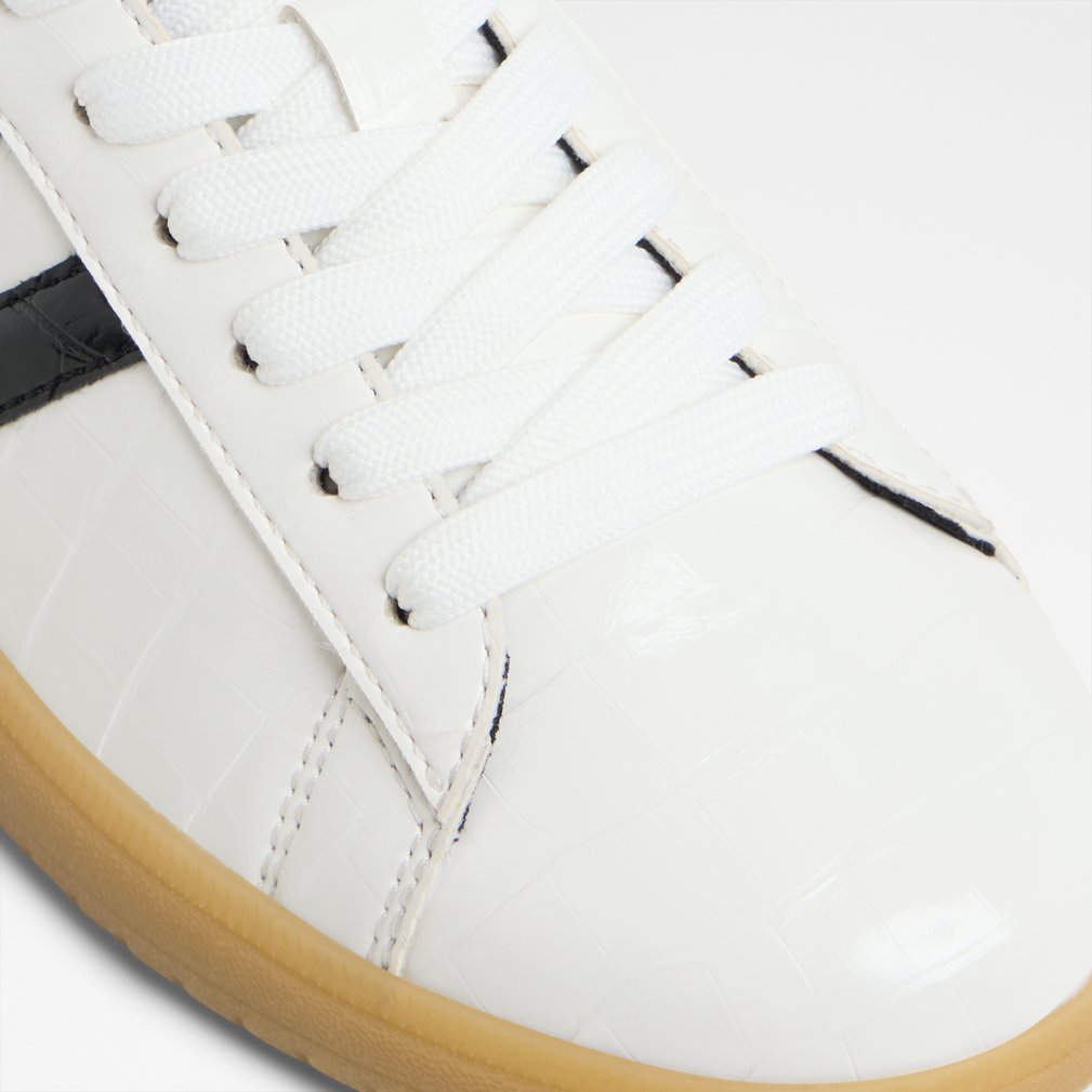 Chicsneaker2 White/Black Women's Low top sneakers | ALDO US