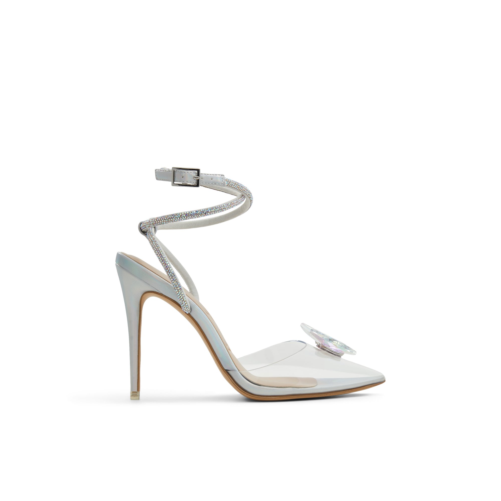 ALDO Chrysalis - Women's Strappy Sandal Sandals - Silver