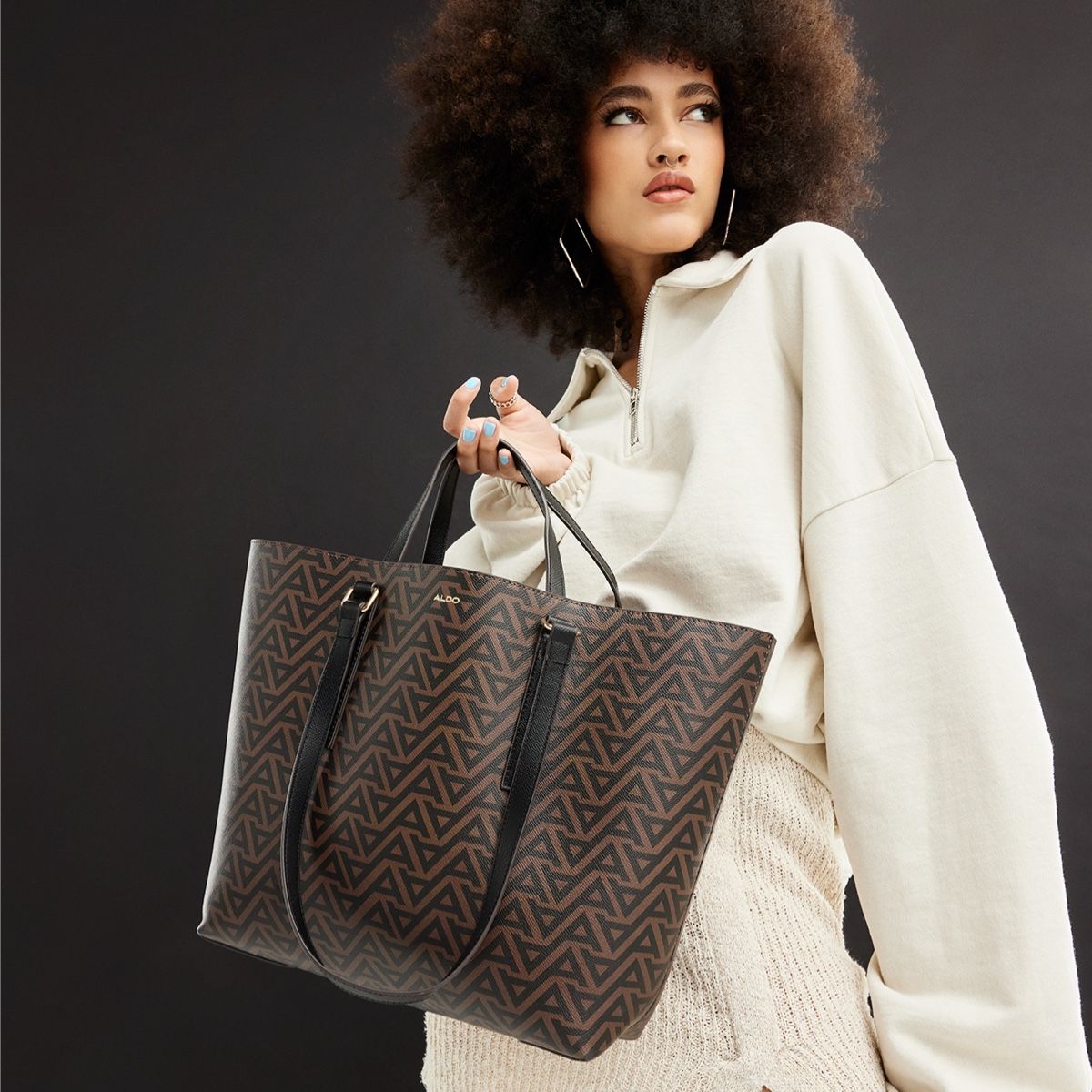 ALDO Alaennor Women's Handbags - Brown Multi