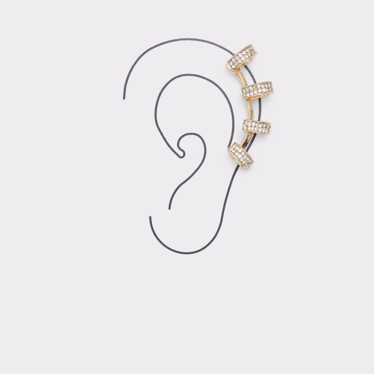 Cigoa Gold/Clear Multi Women's Earrings | ALDO Canada