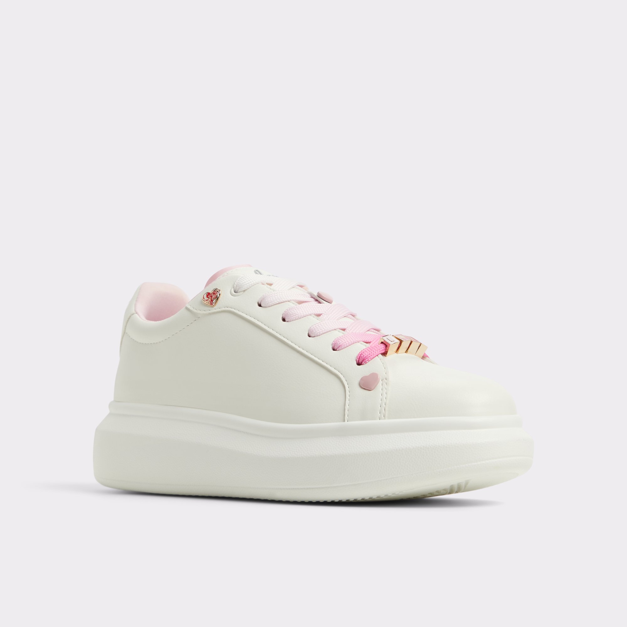 Claudie White Combo Women's Platform and wedge sneakers