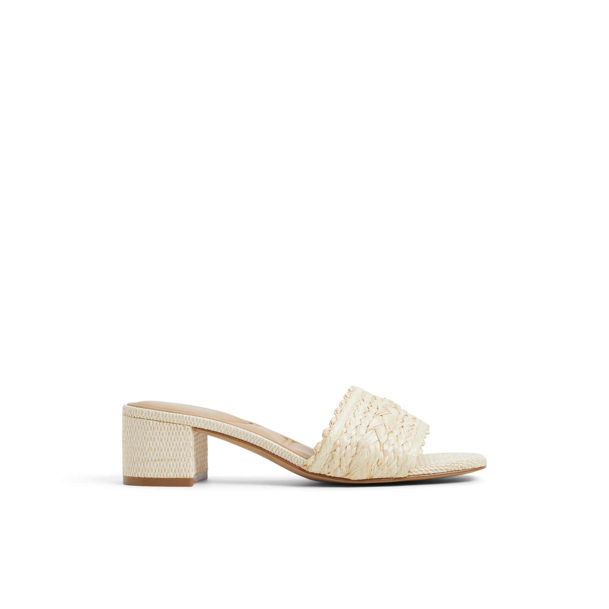 ALDO Claudina - Women's Block Heel - Beige, Size 7