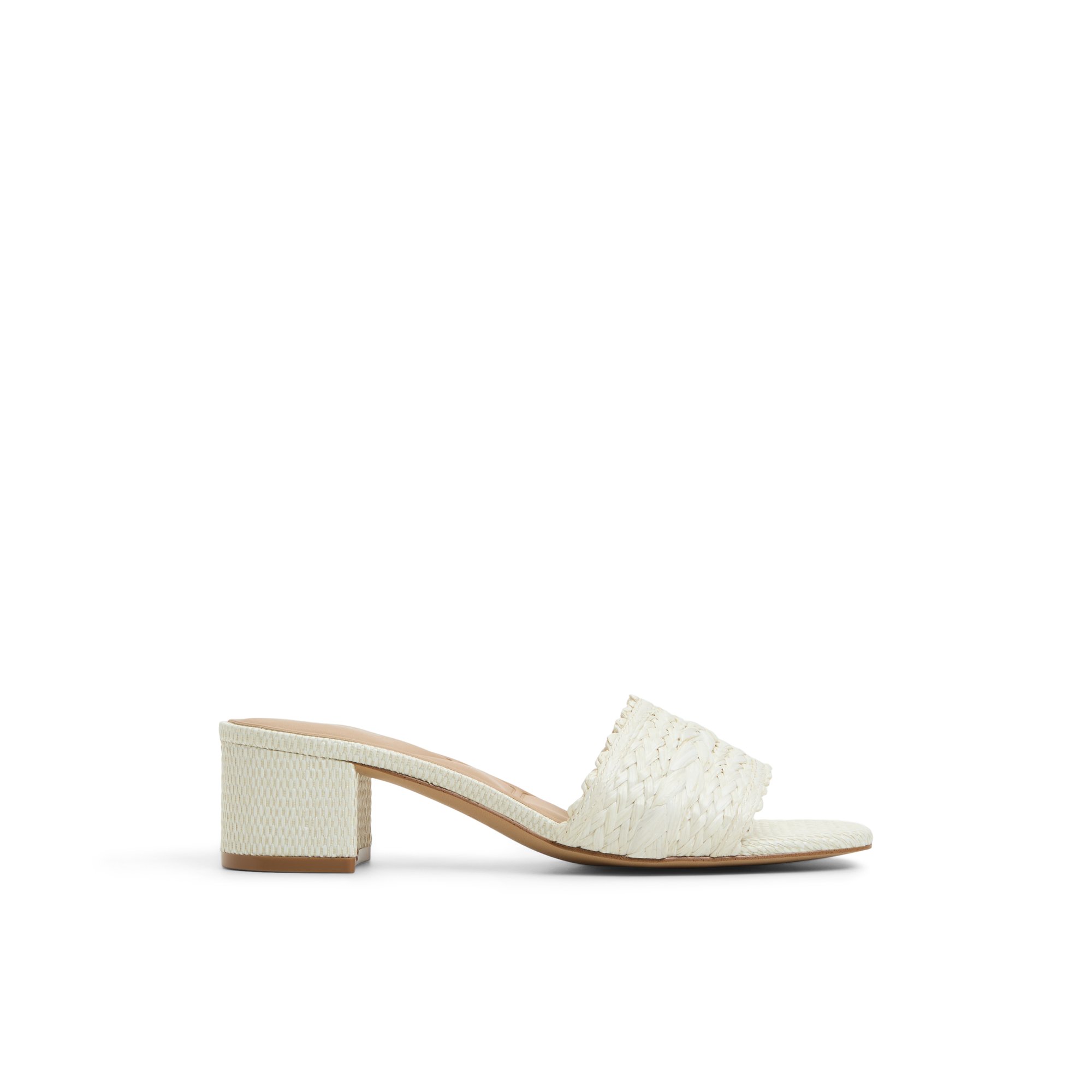 ALDO Claudina - Women's Block Heel - White, Size 7.5