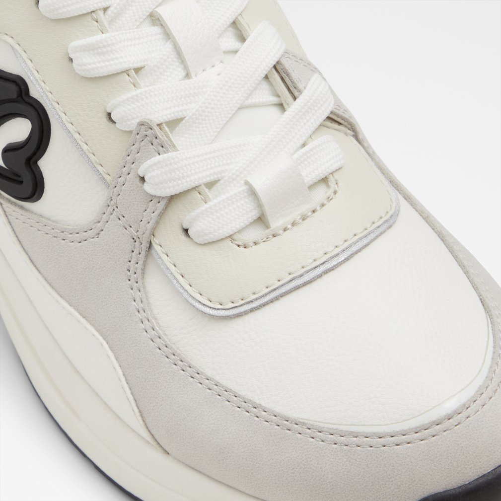 clea zapatos deportivo de mujer-blanco_10white