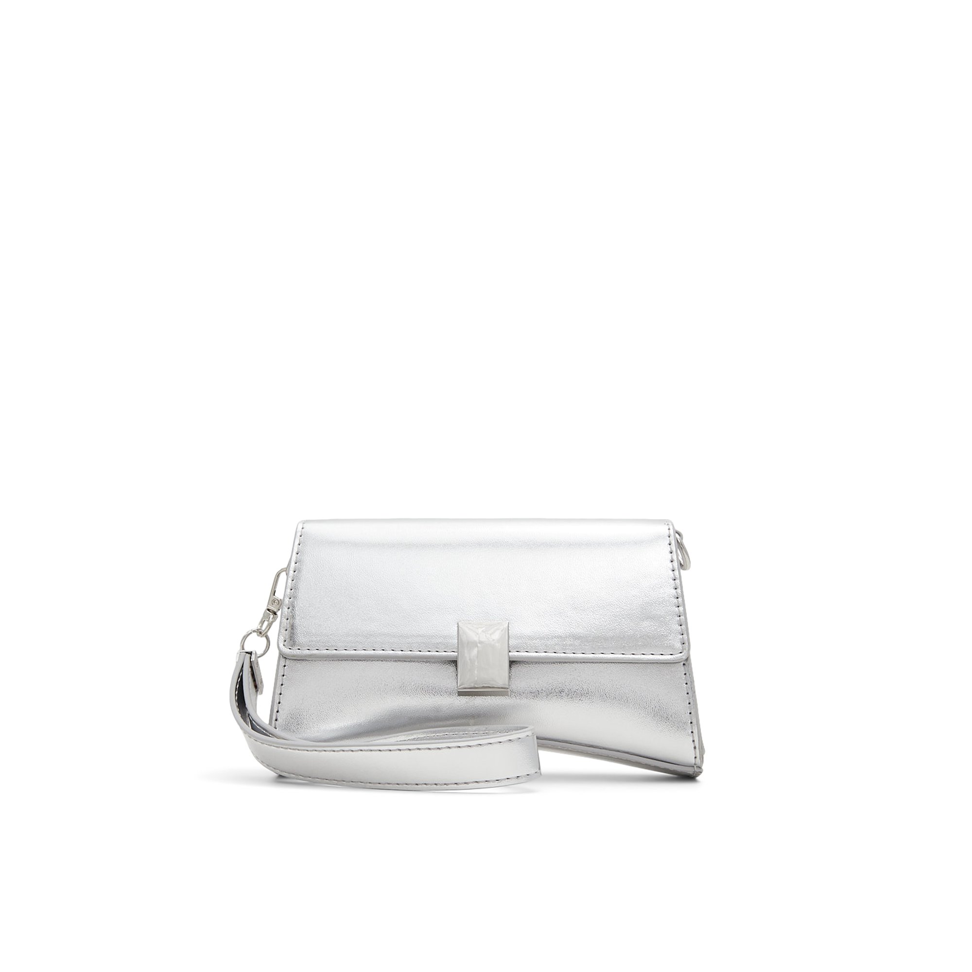 ALDO Cleeox - Women's Clutches & Evening Bag Handbag - Silver