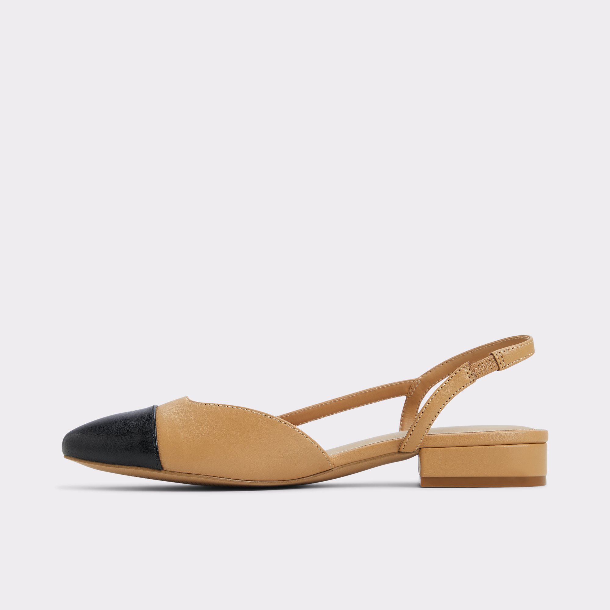 Clementinne Other Dark Beige Leather Smooth Women's Block heels | ALDO US