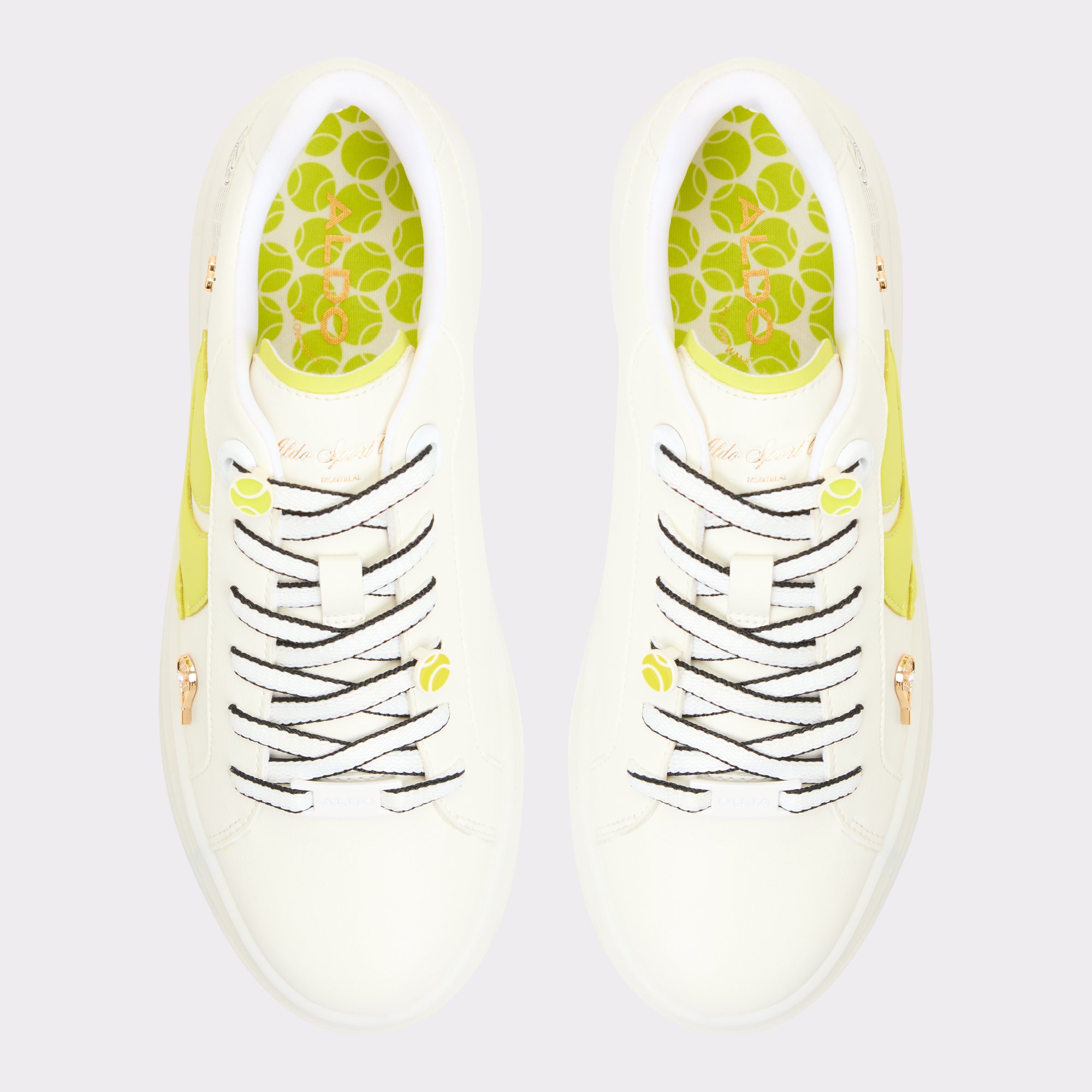 【ALDO】テニス・スタッズ☆Clubchamp☆ホワイト厚底スニーカー Clubchamp White Combo Women's Low top sneakers | ALDO Canada