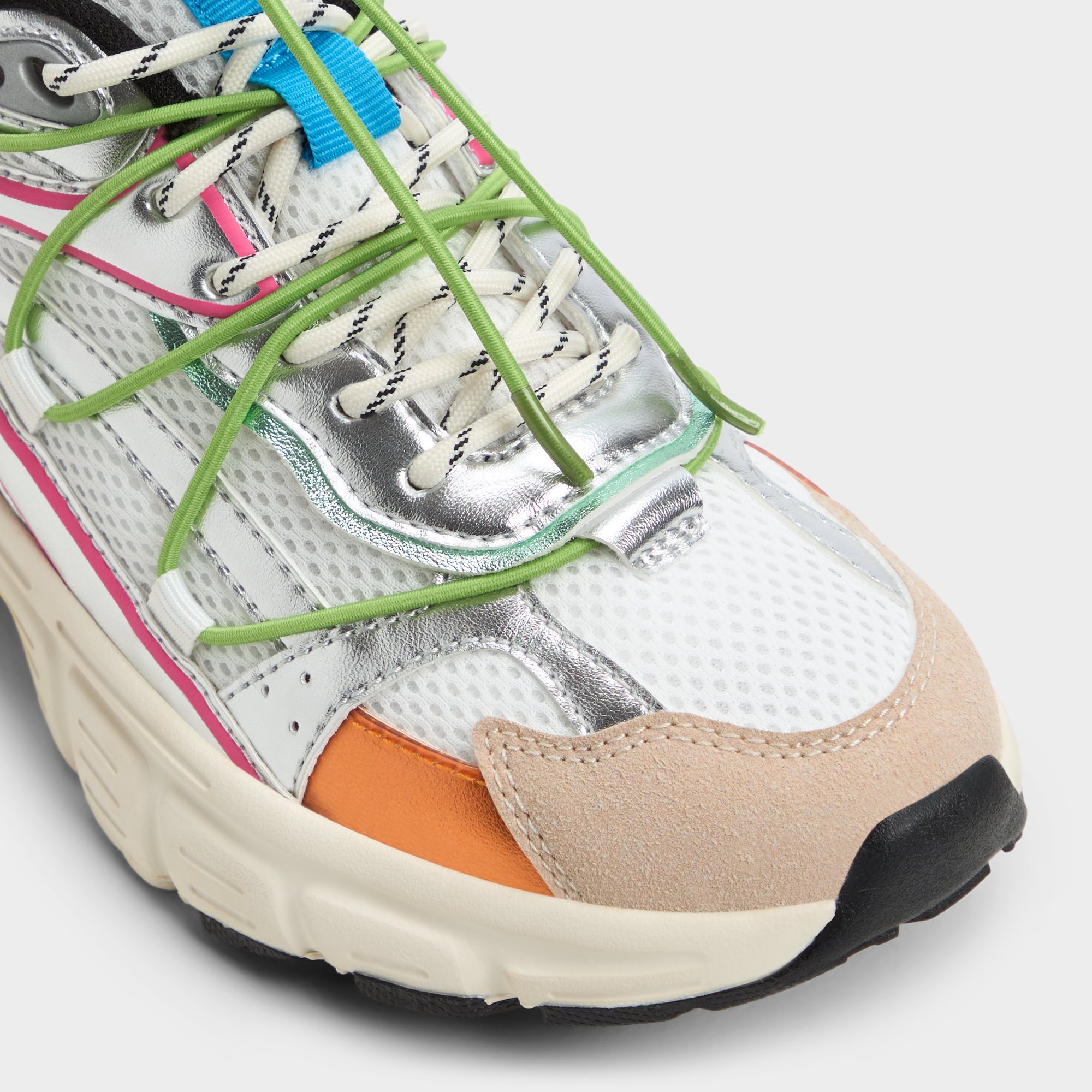 Clubfly White/Multi Synthetic Smooth Women's Low top