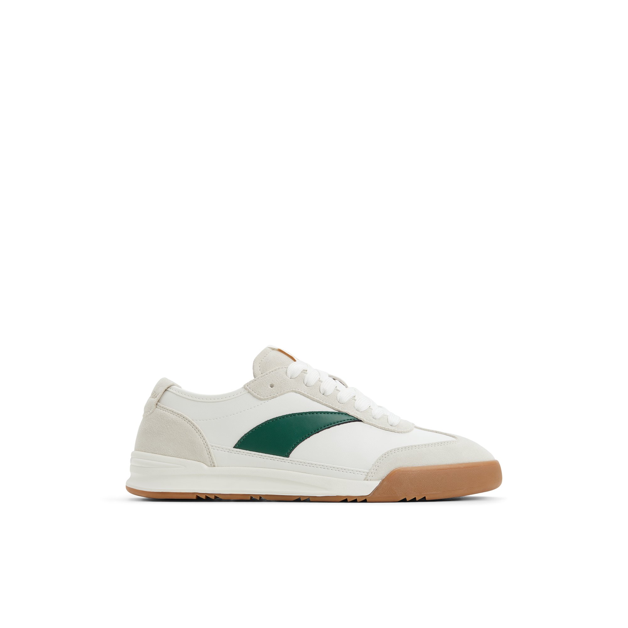 ALDO Clubmtl - Men's Low Top Sneakers - White Combo Mixed Material, Size 12