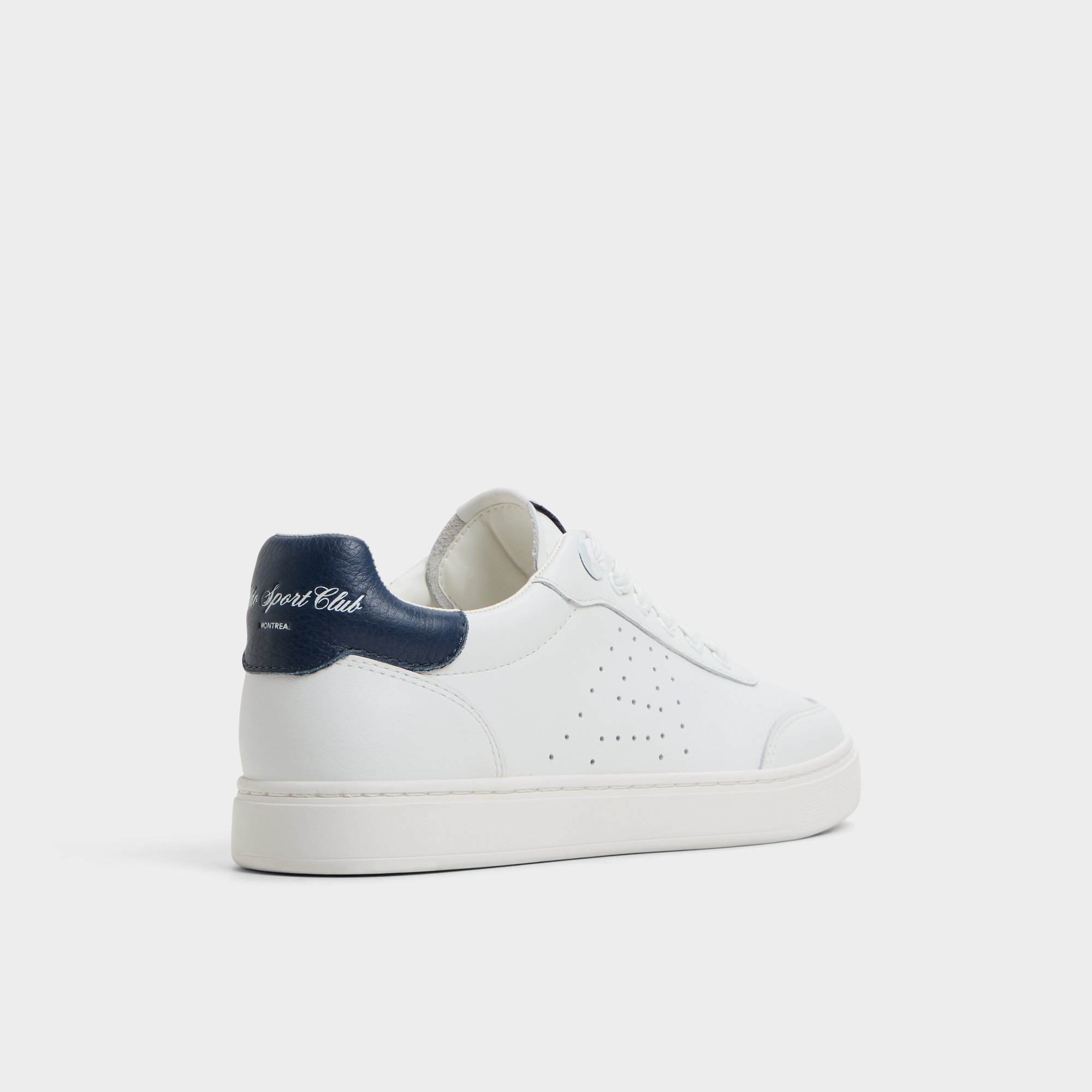 【ALDO】ネイビー・ロゴ☆Clubsport☆白レースアップスニーカー Clubsport White Combo Women's Low top sneakers | ALDO US
