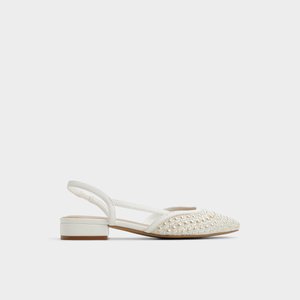 Clementinne Open White Women's Block heels | ALDO Canada