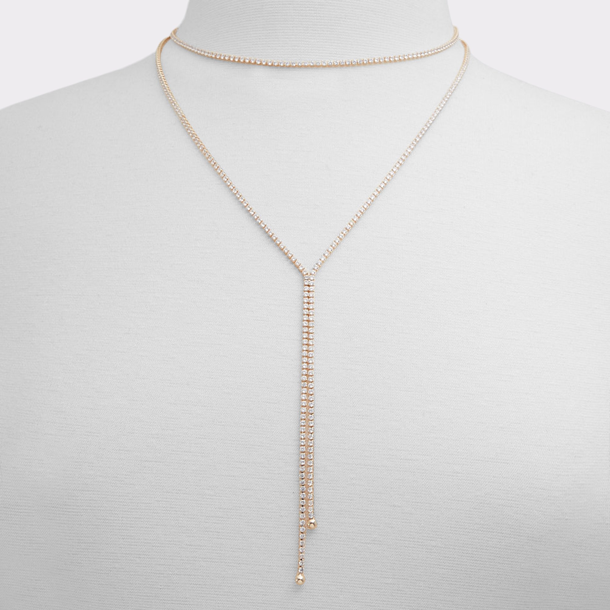 Constricta Gold-Clear Multi Women's Necklaces | ALDO US