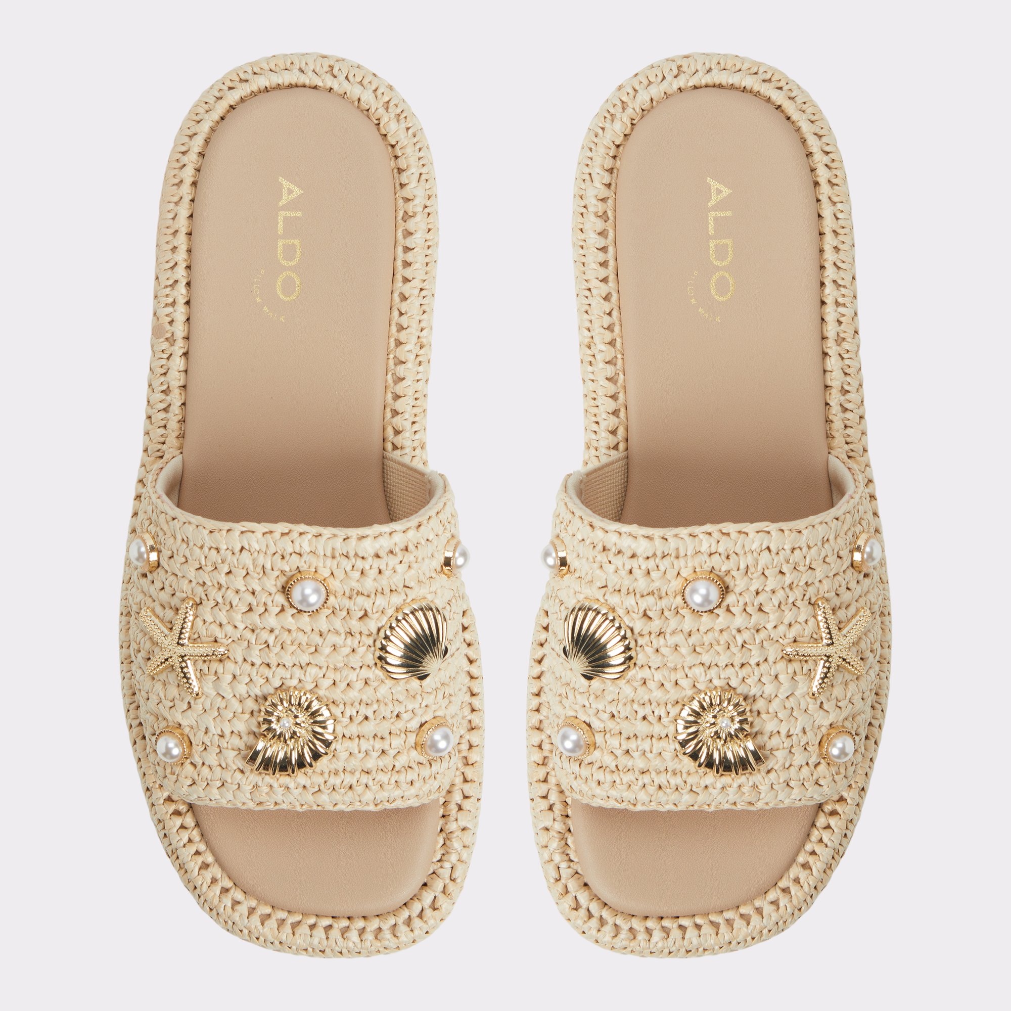 新作登場★【ALDO】Corallo フラット フォーム サンダル Corallo Natural Women's Platforms & Wedges | ALDO US
