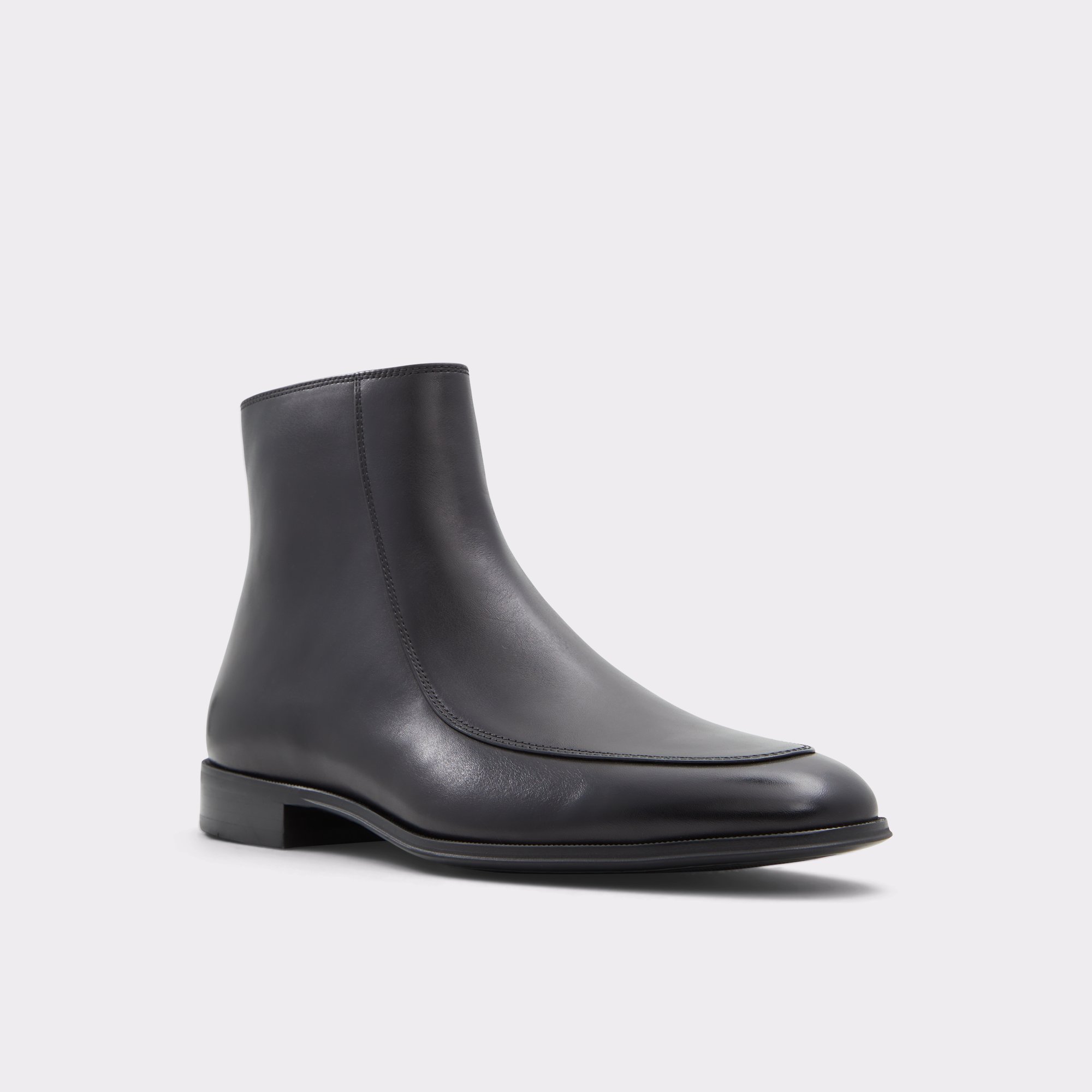 Corbero Black Leather Smooth Men's Dress boots | ALDO US