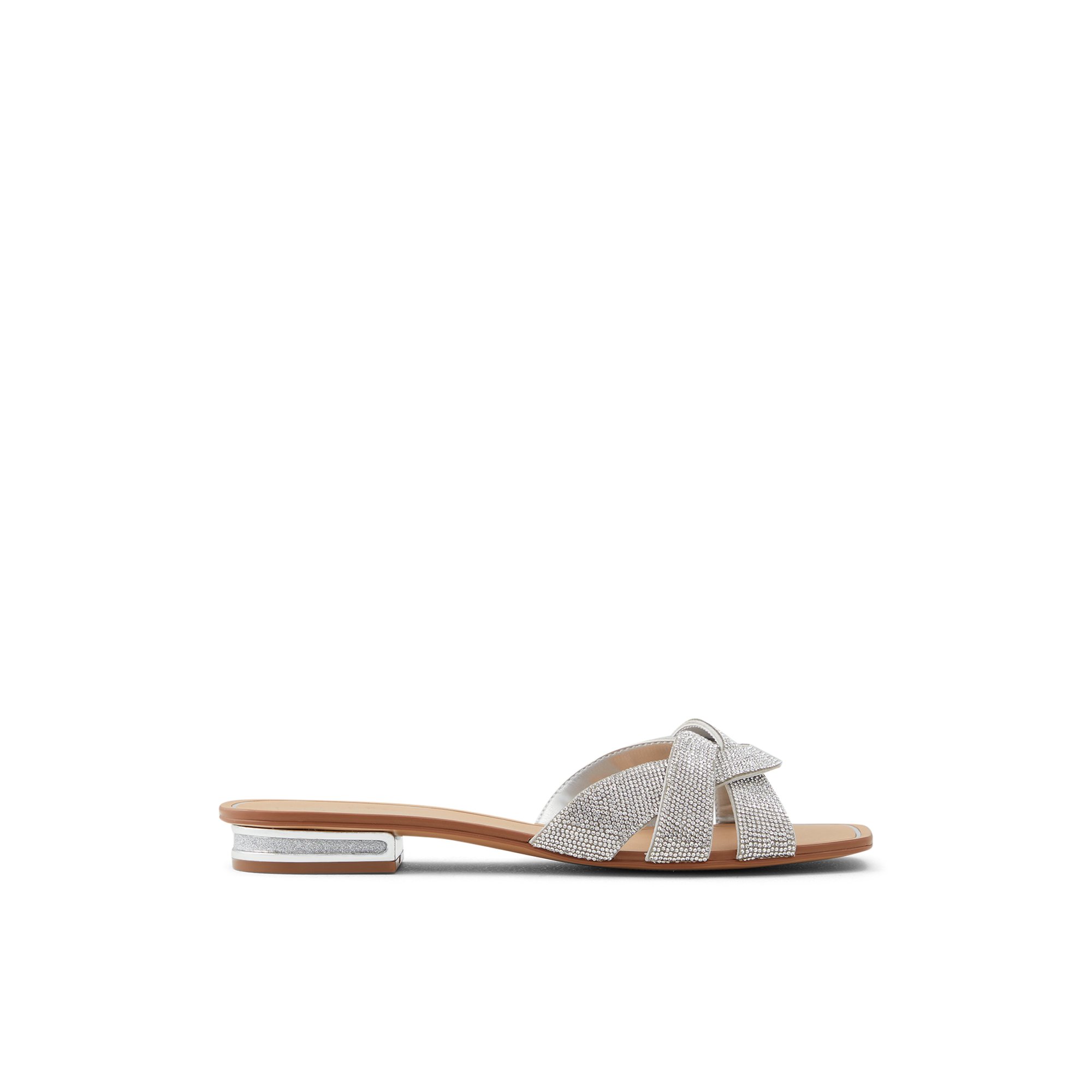 ALDO Coredith - Women's Flat Sandals - Silver