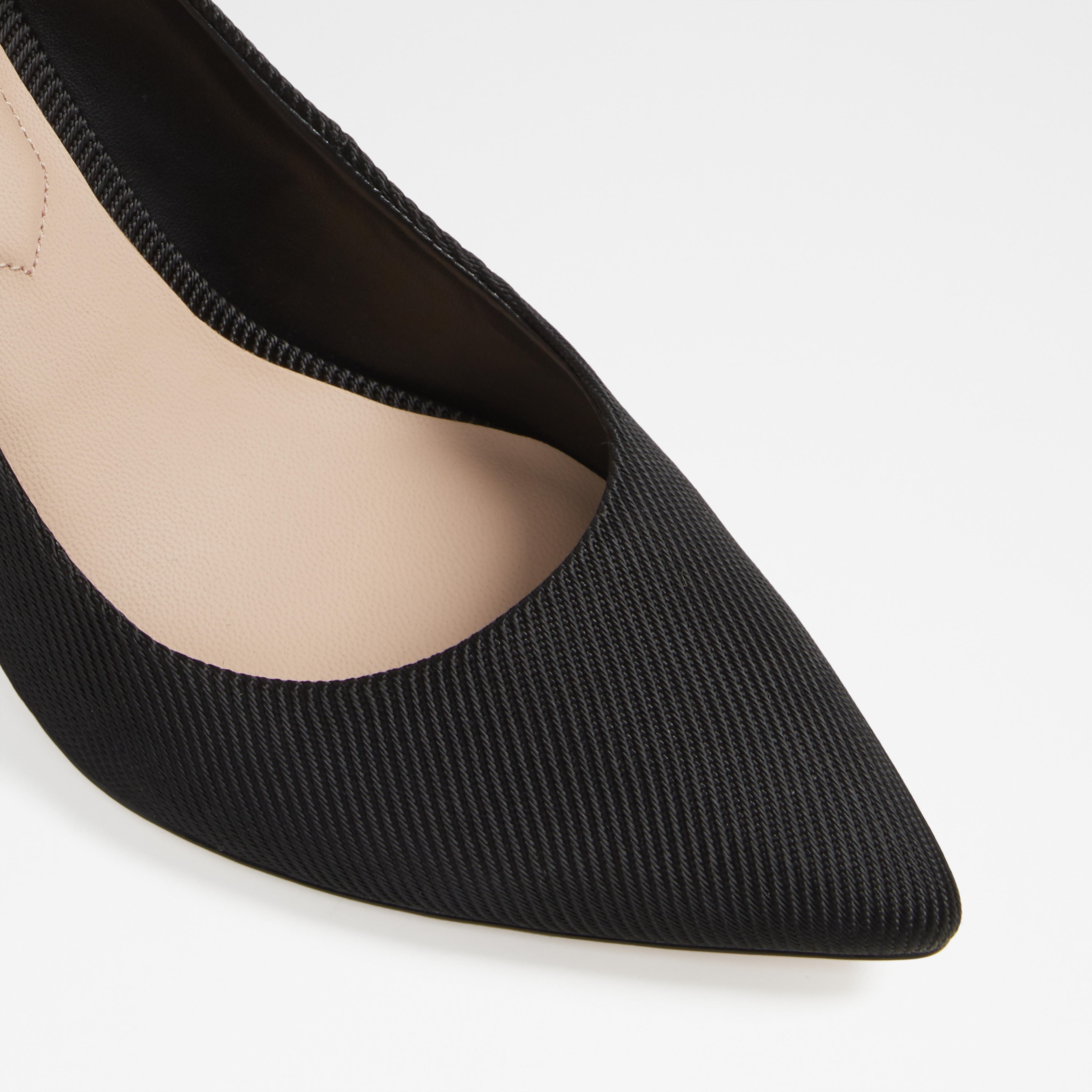 Coroniti Black Multi Textile Grosgrain Women's Heels | ALDO UK