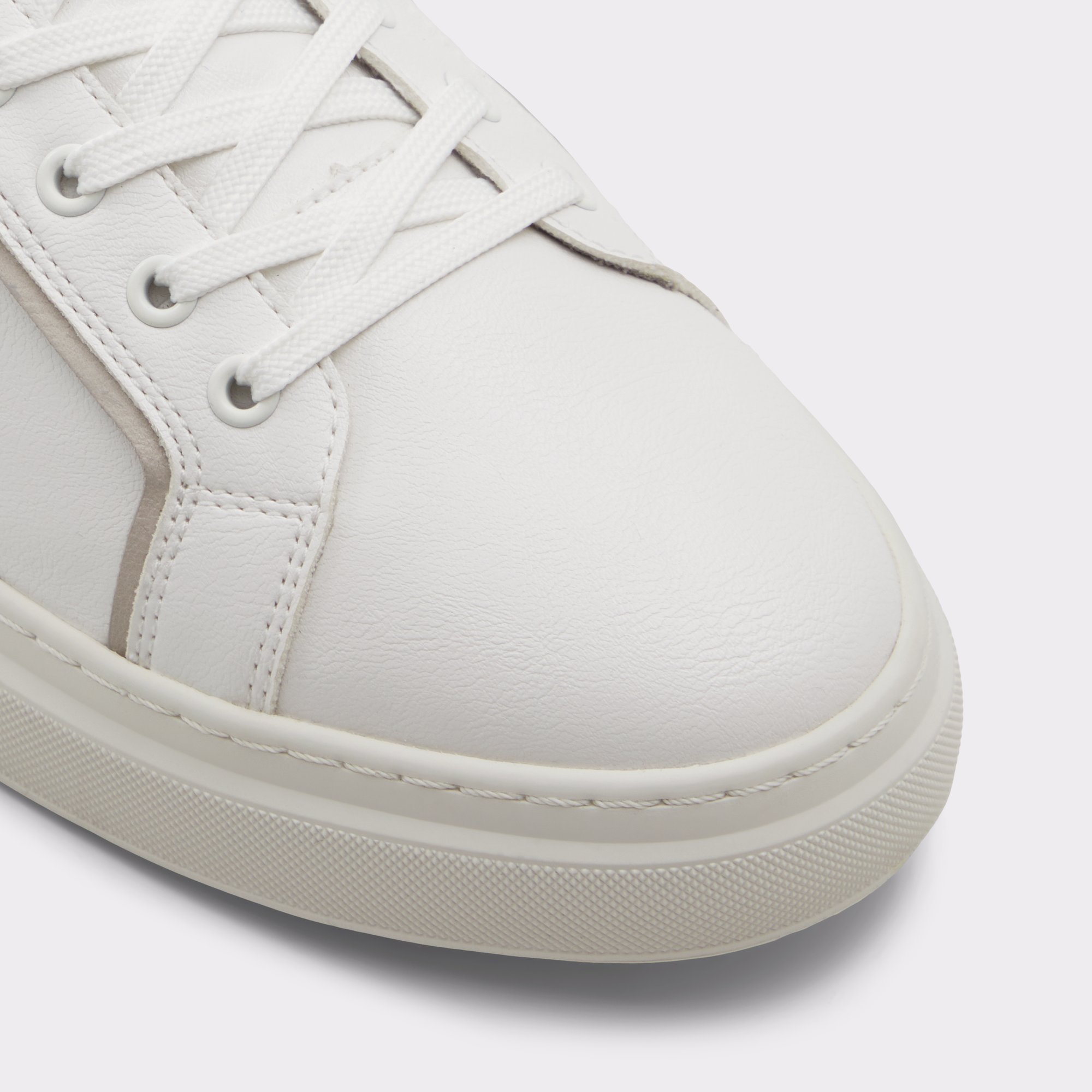 Courtline White Synthetic Mixed Material Men's Low top | ALDO Canada