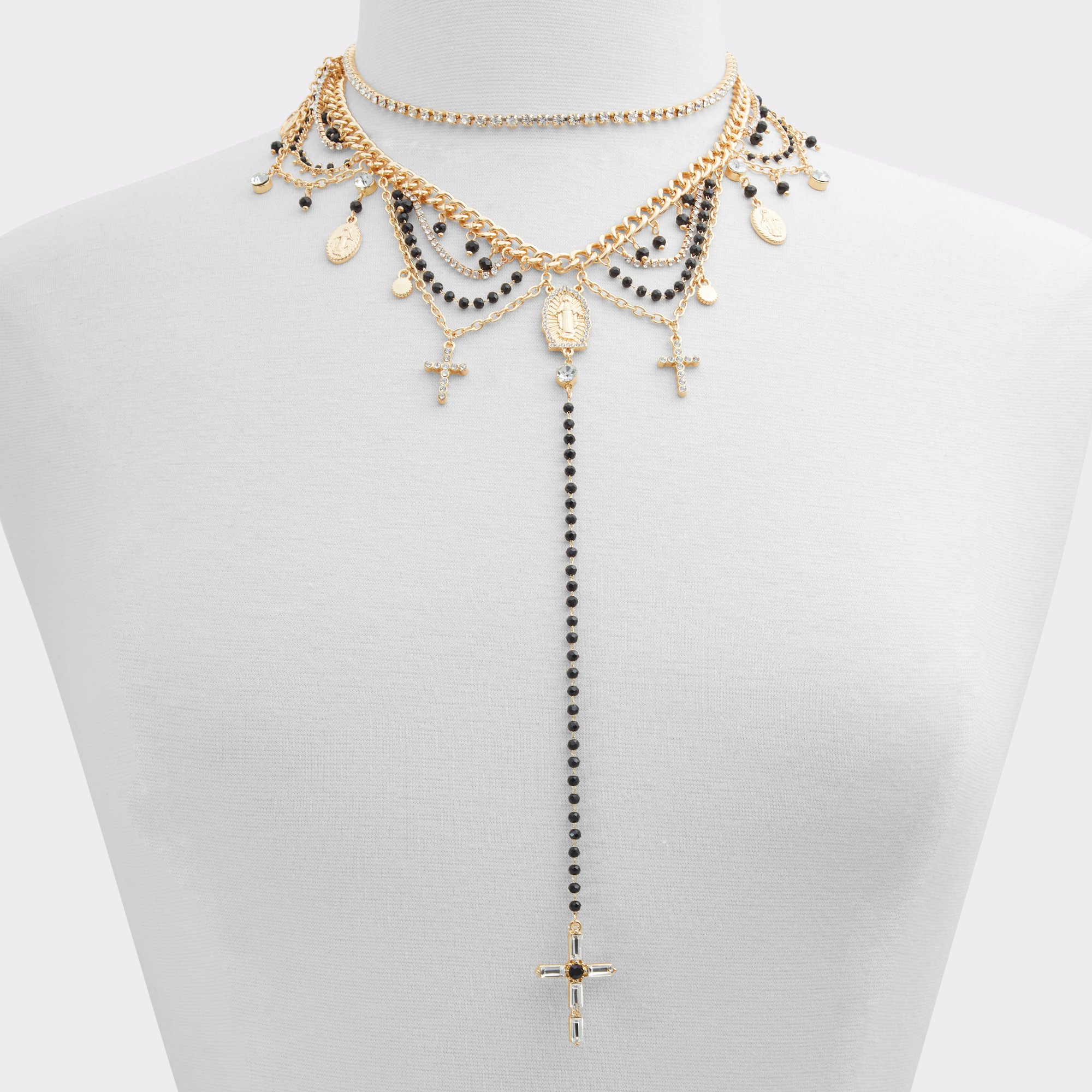 Crosslove Black/Gold Multi Women's Necklaces | ALDO US