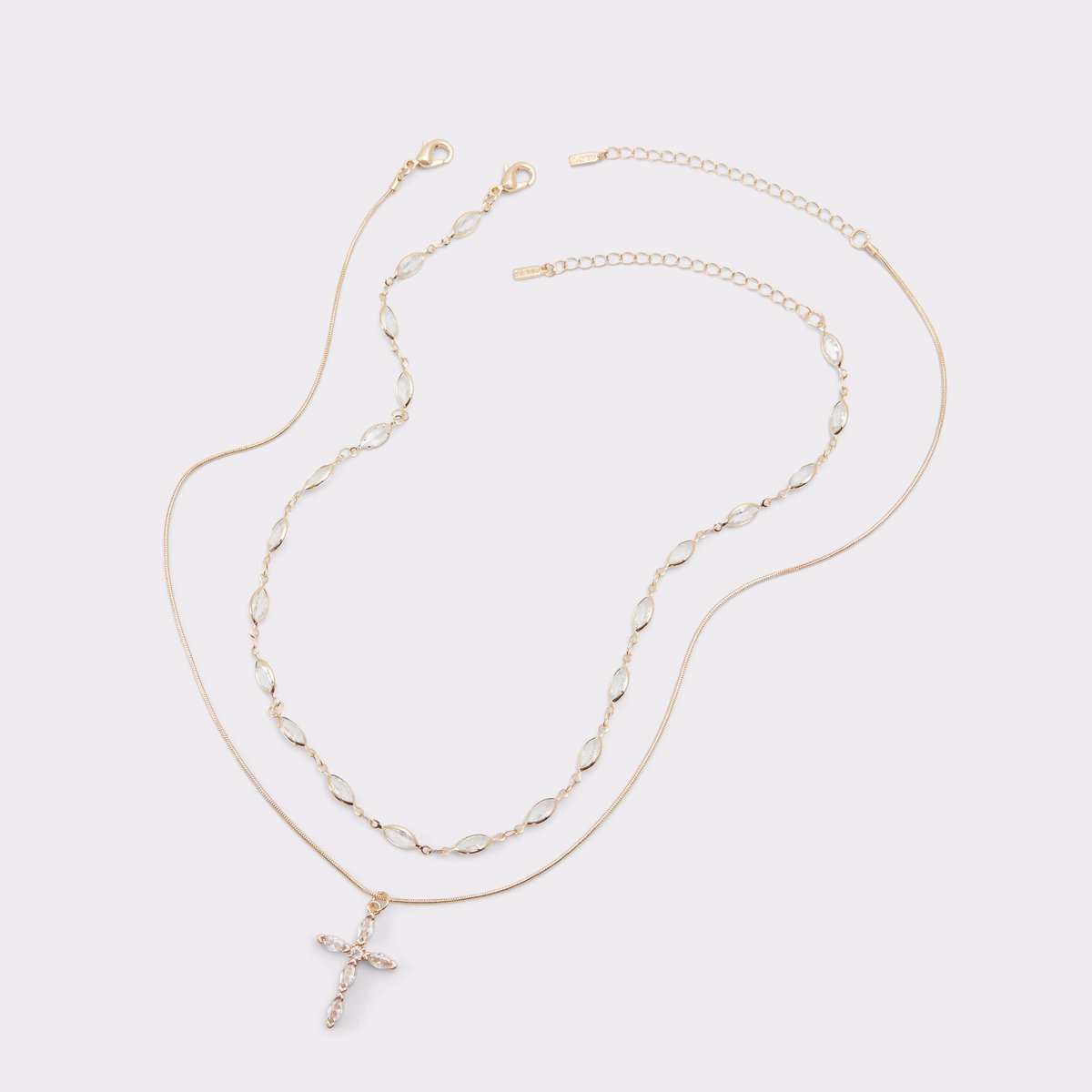 Crossmyheart Gold/Clear Multi Women's Necklaces | ALDO Canada