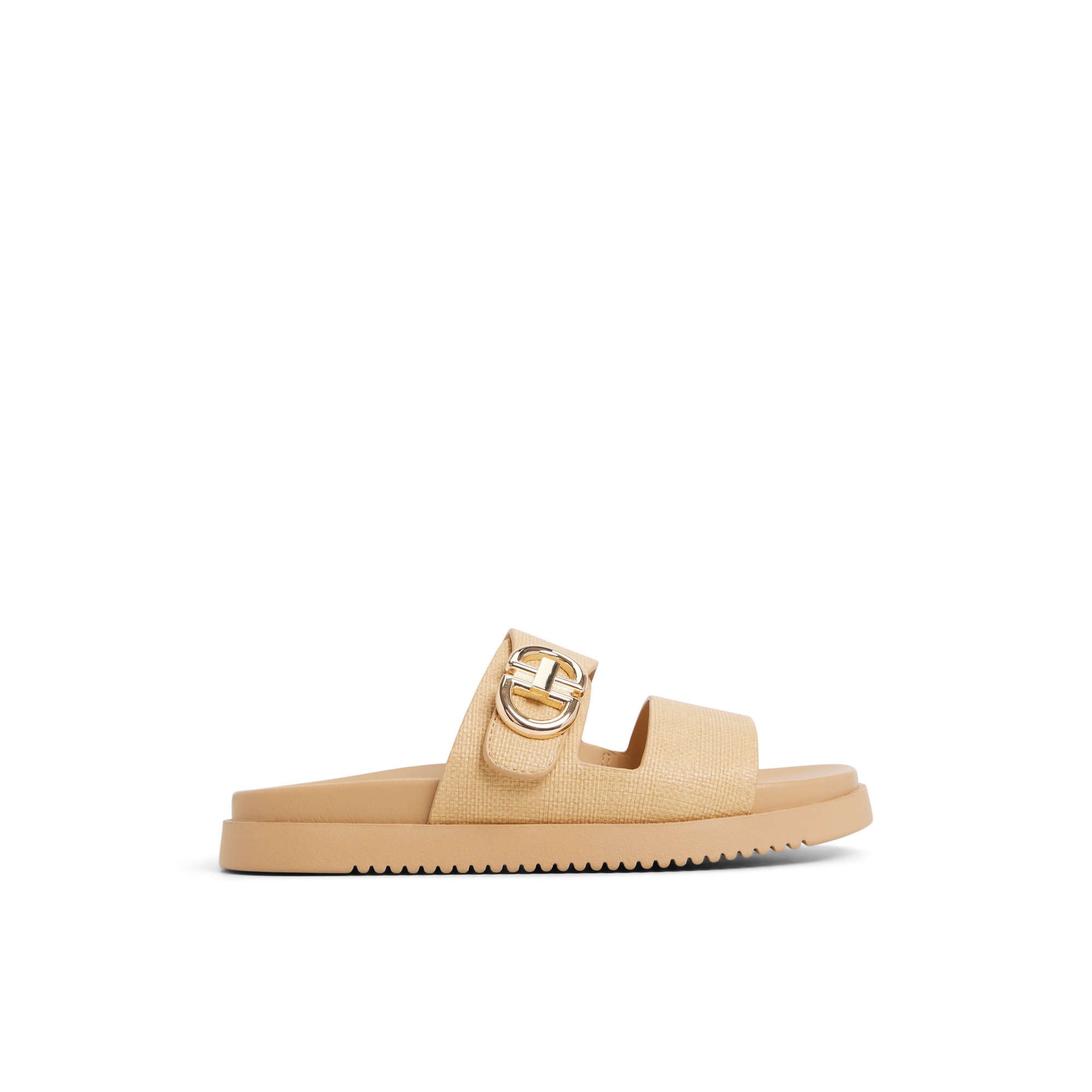 ALDO Daisymae - Women's Footbed Sandal Sandals - Beige, Size 9