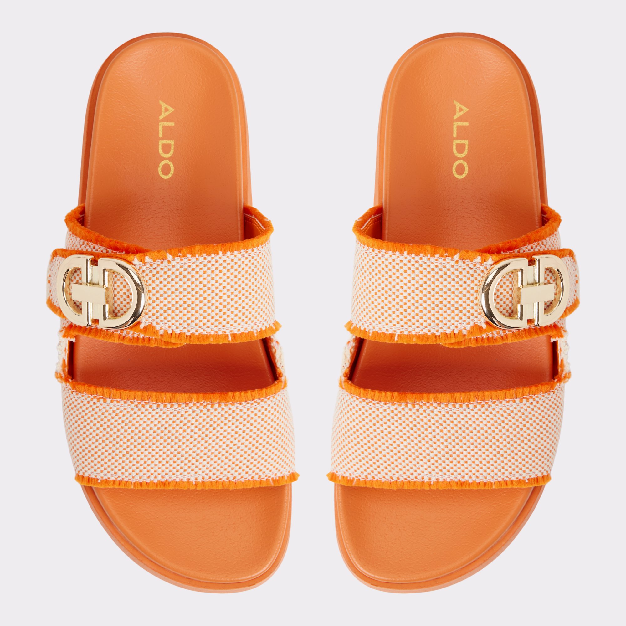 Daisymae Orange Femmes Sandales a assise plantaire | ALDO Canada